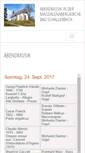Mobile Screenshot of abendmusik.at